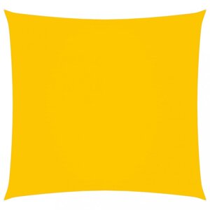 Tieniaca plachta štvorcová oxfordská látka 2,5 x 2,5 m Dekorhome Žltá