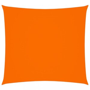 Tieniaca plachta štvorcová oxfordská látka 2,5 x 2,5 m Dekorhome Oranžová