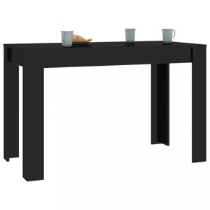Jedálenský stôl 120x60 cm Dekorhome Čierna lesk