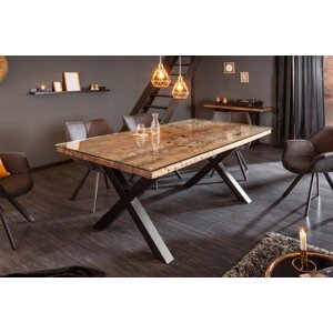 Jedálenský stôl IDAIA X Dekorhome 180x100x75 cm