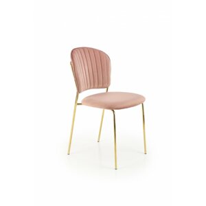 Jedálenská stolička K499 Halmar Ružová