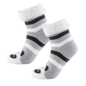 Detské zimné ponožky na spanie PANDA