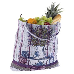 Textilná nákupná taška LEVANDUĽA