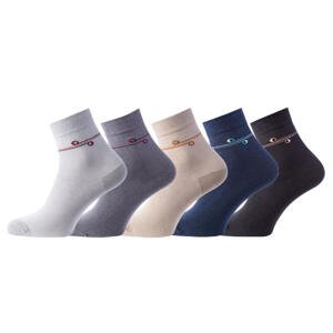 Dámske ponožky s lycrou mix farieb veľ. 35 - 38