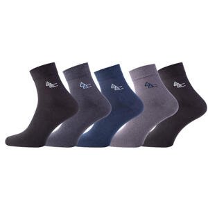 Pánske ponožky s lycrou mix farieb veľ. 44 - 47
