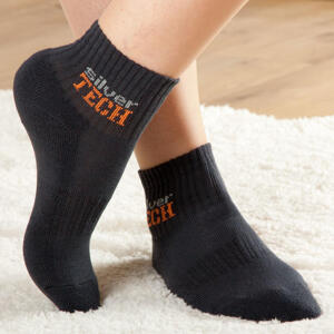 Ponožky so striebornými vláknami 5 párov veľ. 39 - 40