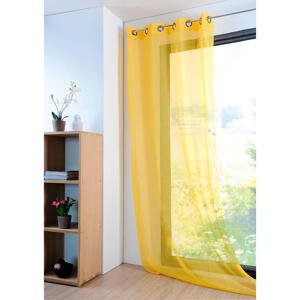 Farebná záclona MONNA žltá 135 x 260 cm 1 ks