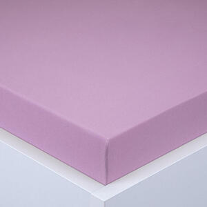 Napínacia plachta na posteľ jersey EXCLUSIVE fialová 160 x 200 cm
