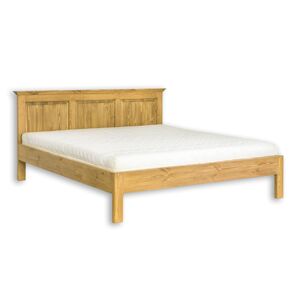 Rustik posteľ 90 cm LK700, jasný vosk