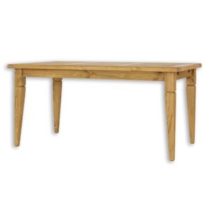 Rustik stôl ST702 140 cm, jasný vosk