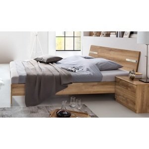 Moderná posteľ ANNY 292 dub planked 140x190 cm