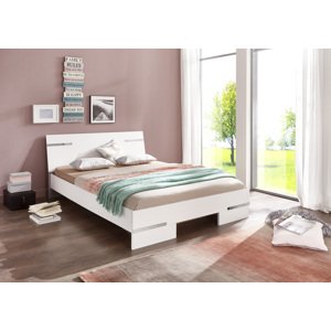 Moderná posteľ ANNY 292 alpská biela 140x190 cm