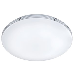 Sconto Stropné LED svietidlo APART biela/chróm