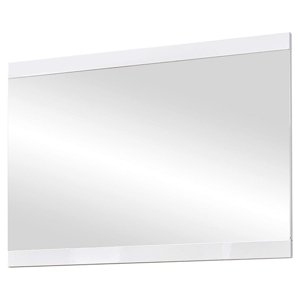 Sconto Zrkadlo FELINO biela, šírka 92 cm