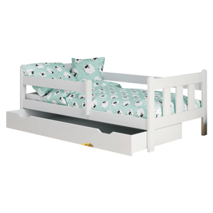 Sconto Detská posteľ MORANIKO biela, 80x160 cm